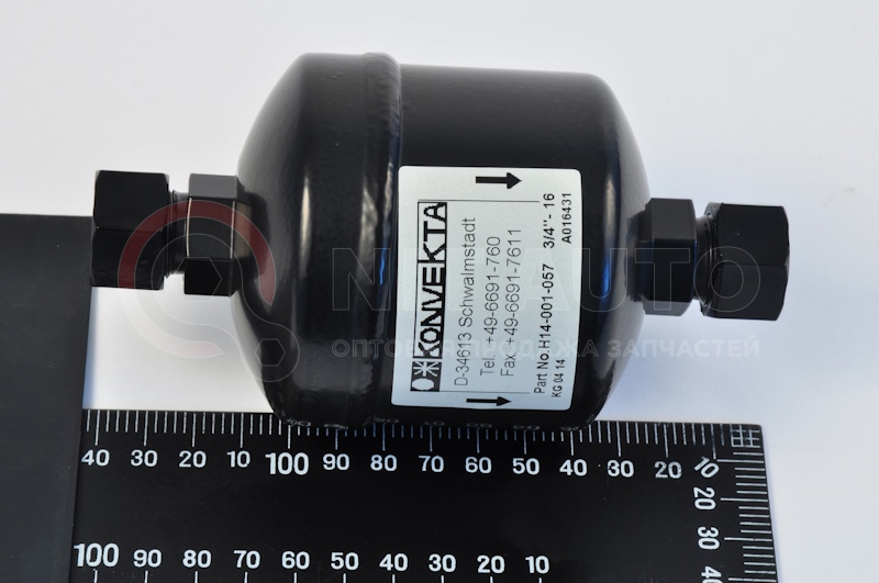 Фильтр осушитель кондиционера 3/4 O-Ring KL46-T х1 ЛиАЗ 5292/5256 от Konvekta, артикул — H14-001-057