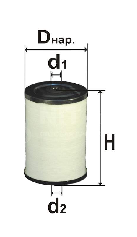 Элемент фильтрующий ЯМЗ топливный т.о. ЕВРО-2,3 ткань Т6307  Дифа от АВТОДИЗЕЛЬ ЯМЗ, артикул — 8.8987