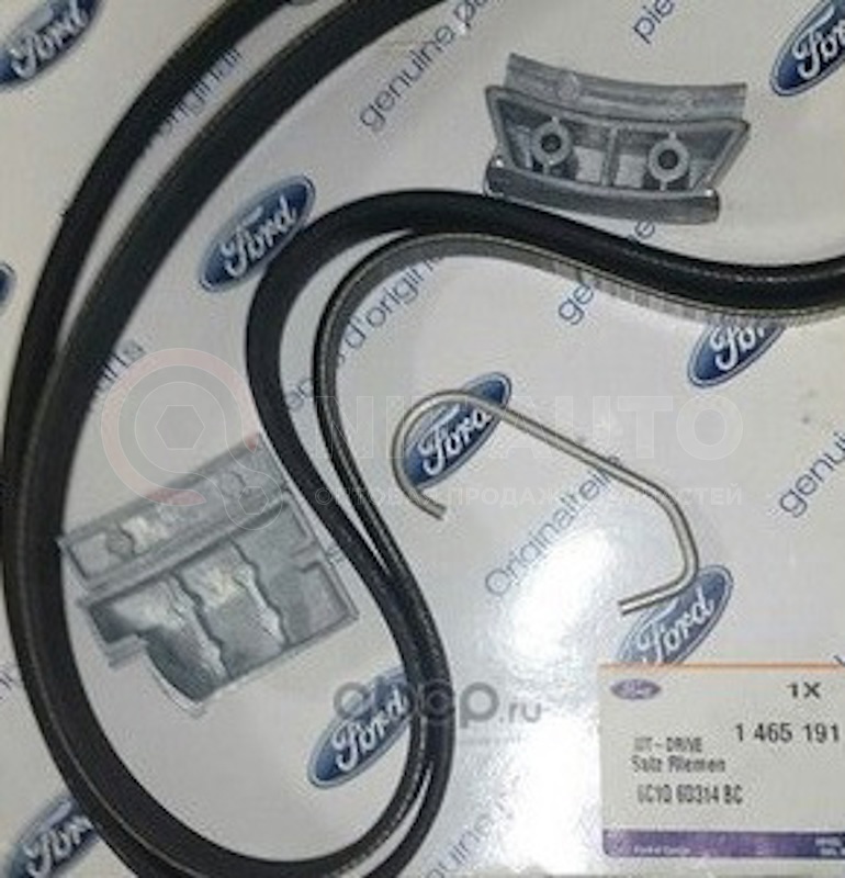 Ремень приводной комплект 6PK873 + 4PK922 с установочным инструментом FORD Transit 2.2TDCi 06 от FRD, артикул — 1465191