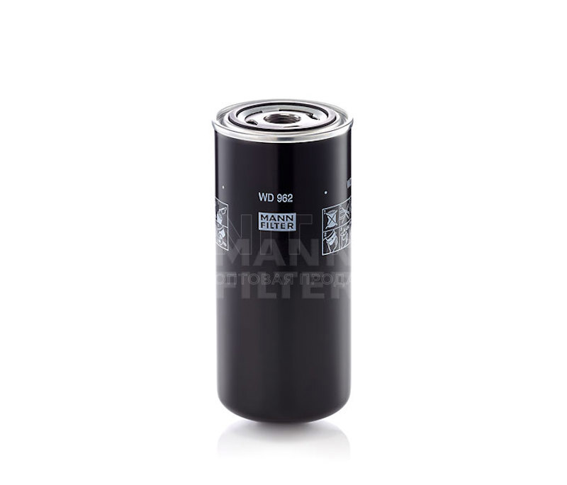 Фильтр масляный гидравлики трансмиссии RVI R 212/312/332  90-97 от MANN-FILTER, артикул — WD962