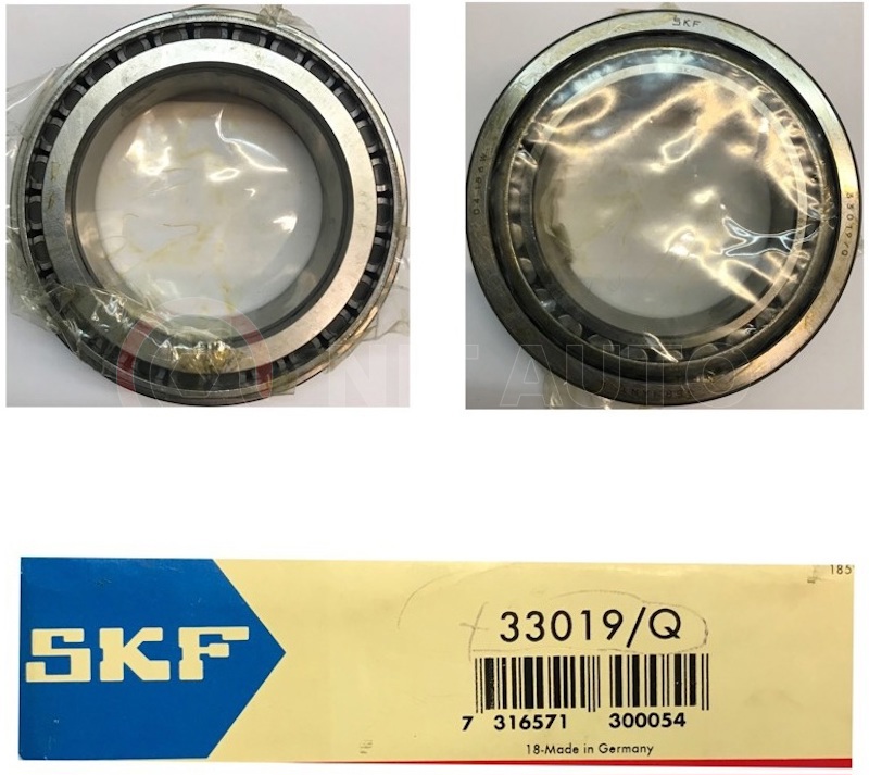 Подшипник ступицы роликовый 33019/Q 95x145x39 DAF от SKF, артикул — VKHB2082