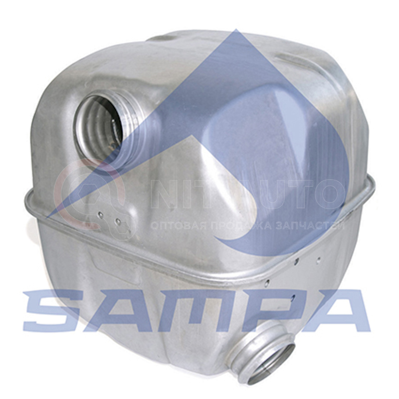 Глушитель бочка SCANIA от Sampa, артикул — 041.231
