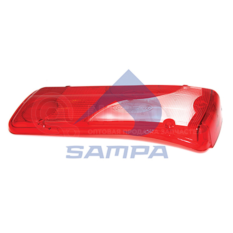 Стекло многосекц. заднего фонаря правоес каплей MB Sprinter от Sampa, артикул — 201.065