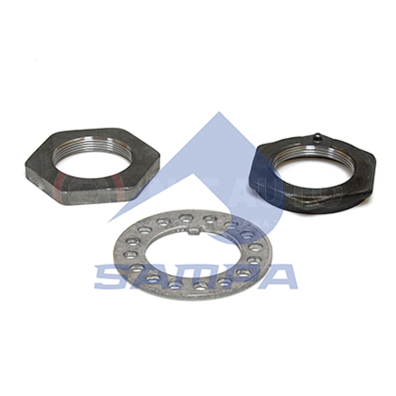 Гайка комплект /внутр., наружняя, шайба от Sampa, артикул — 075.596