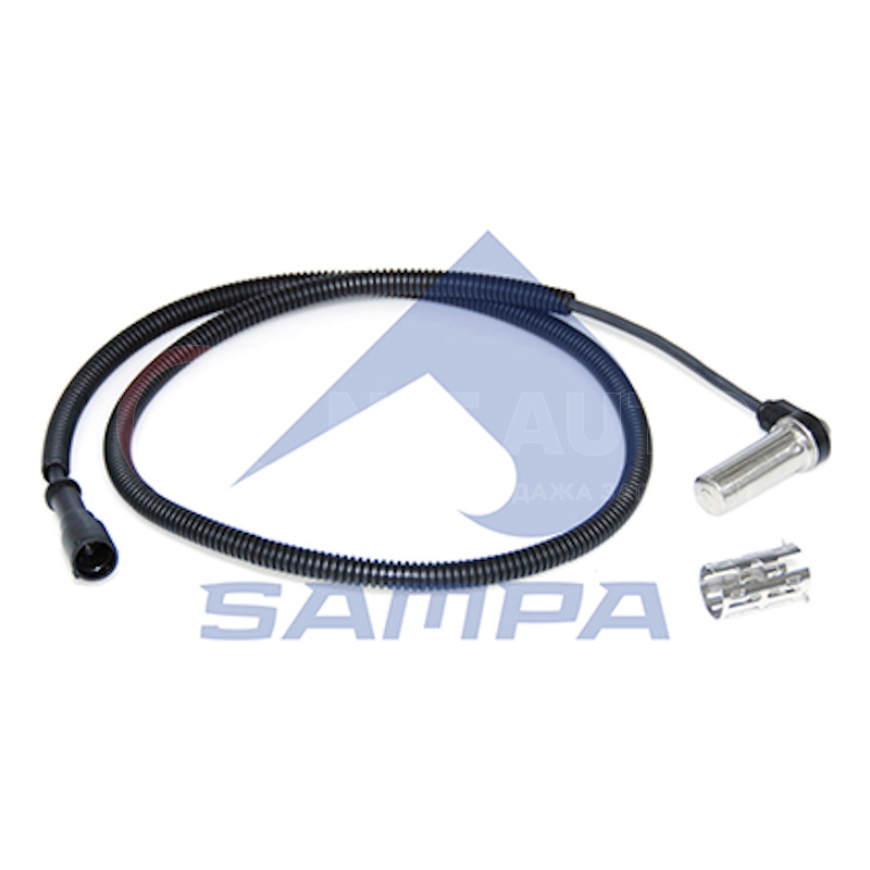 Датчик ABS угловой L=1000 mm DAF/Iveco/MAN/RVI/SAF/Scania от Sampa, артикул — 096.211