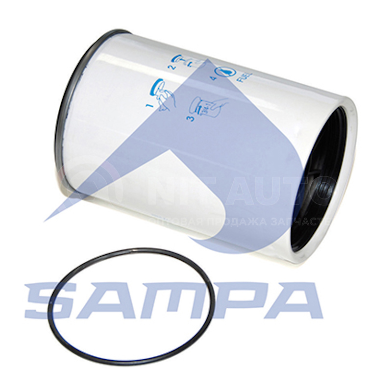 Фильтр топливный сепаратора VOLVO/RENAULT от Sampa, артикул — 033.133-01