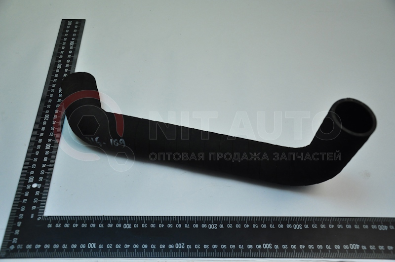 Патрубок радиатора УАЗ-3163 верхний от БРТ, артикул — 31608-1303010
