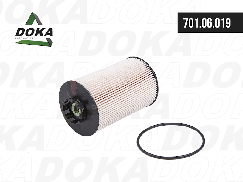 Фильтр топливный бумажный элемент H174 ?95mm MAN TG-A/L/M D2066LF D0836LFL39-42 от DOKA, артикул — 701.06.019