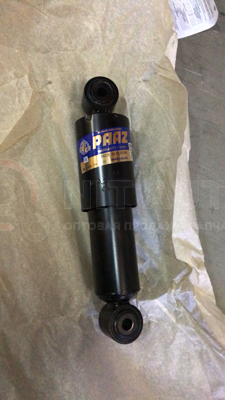 Амортизатор задний 302-445mm O/O 14x40/14x40 ПАЗ 3237/3204 от PAAZ, артикул — П40.2.2905005-10