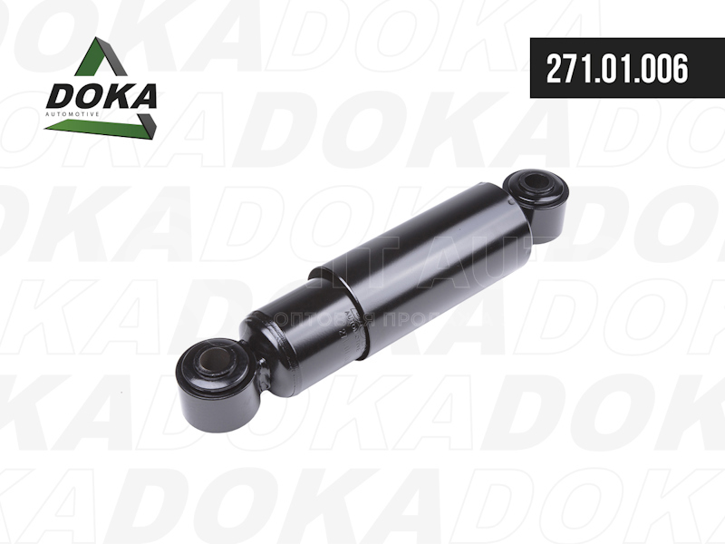 Амортизатор прицепа FRUEHAUF/GIGANT 325mm/472mm  20x55/20x55 стандартный от DOKA, артикул — 271.01.006