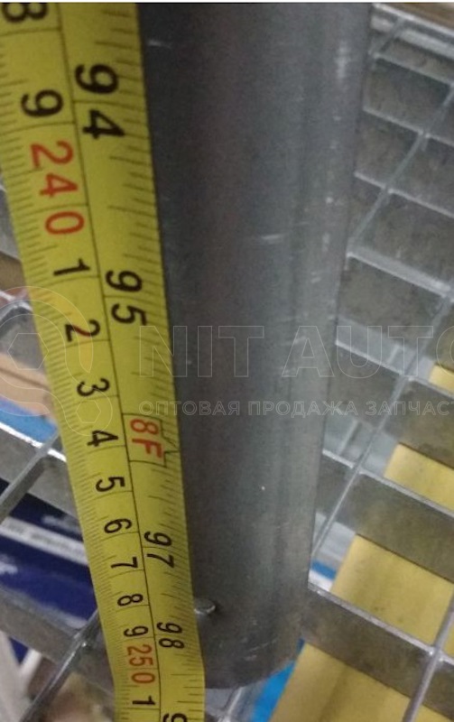 Профиль дорожки пола стальной полукруглый  2500 мм от ПАЗ, артикул — 3205-5109076-01