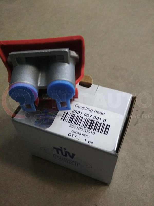 Головка соединительная под 2 шланга M16x1.5 от SORL, артикул — 35210070010