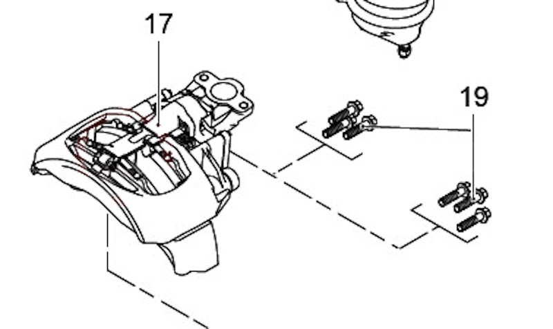 Болт суппорта M16x1,5x70-10,9 x12 ЛиАЗ 5292.67 от HANDE Axle, артикул — Q1811670TF2