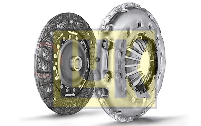 Сцепление комплект D=270, корзина, диск FORD Transit 2.2TDCI 11- от LUK, артикул — 627304009