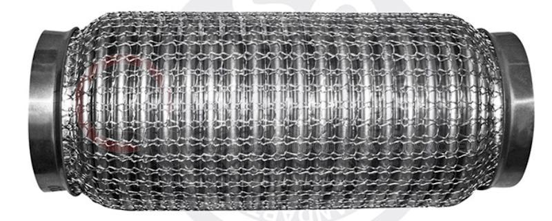 Гофра компенсатор выхлопной системы с внутренней оплеткой 64х200 трехслойная от TransMaster, артикул — 64х200