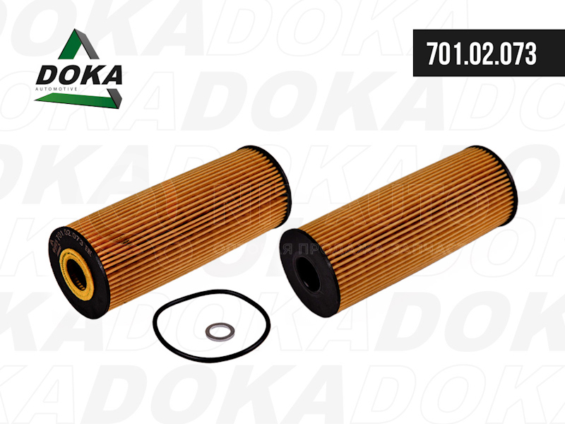 Фильтр масляный MB Sprinter 00-06/W202/W210/W124/W463/W638 2.0-3.6 90 от DOKA, артикул — 701.02.073