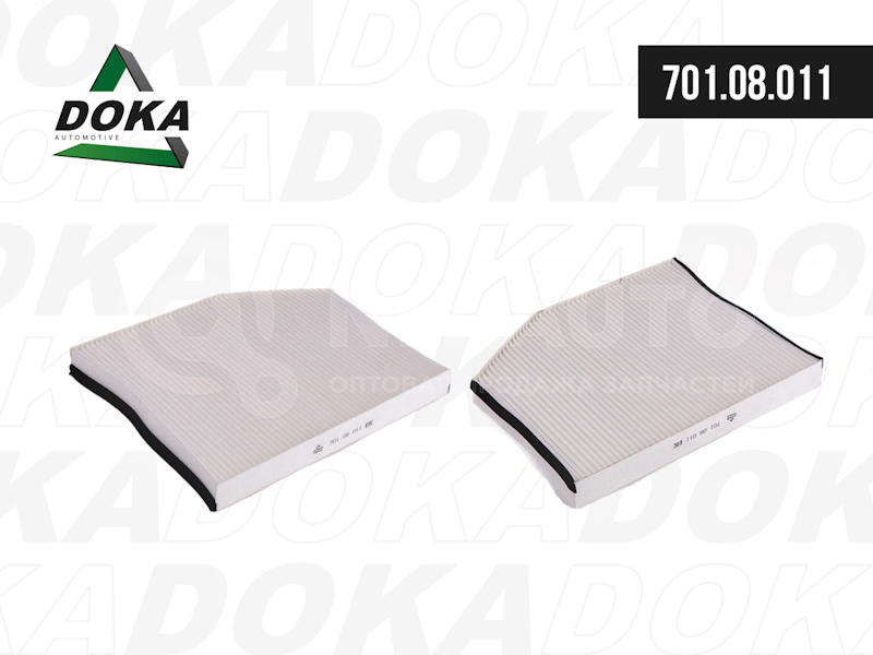 Фильтр вентиляции салона-противопыльный / FORD Transit 14~,Transit/Tourneo Custom 12~ от DOKA, артикул — 701.08.011