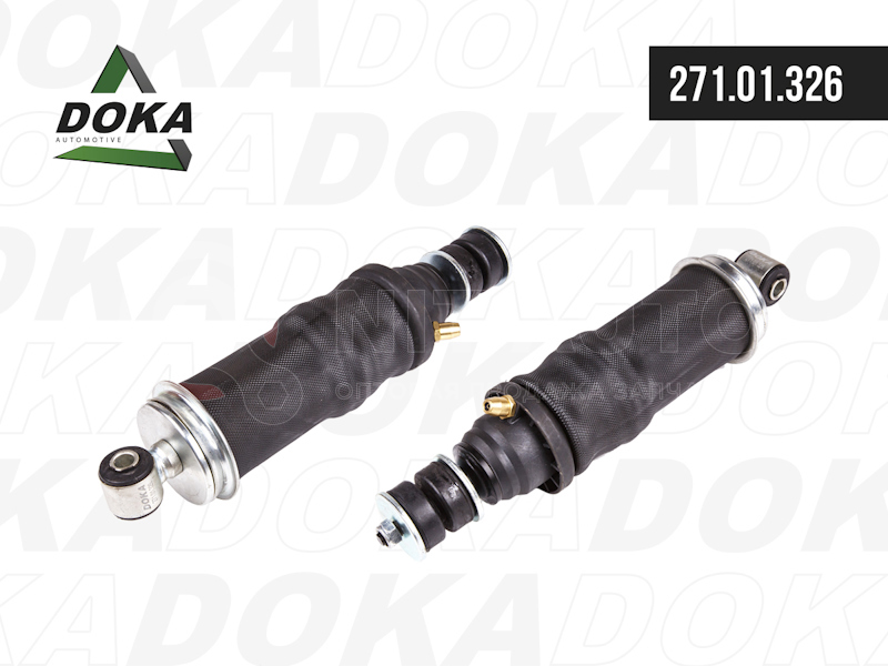 Амортизатор кабины с пневмобаллонном в сборе MAN от DOKA, артикул — 271.01.326