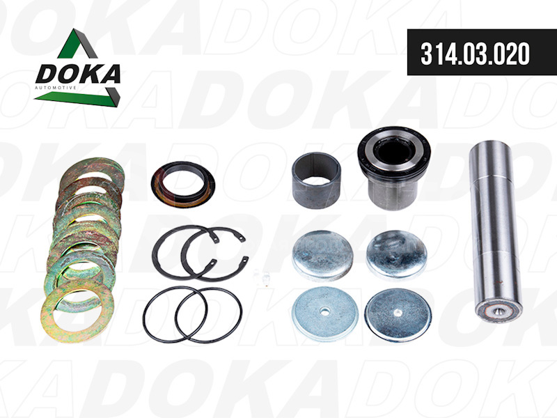 Ремкомплект шкворня MAN / TGL / TGM от DOKA, артикул — 314.03.020
