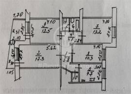 Рязань, Продается 4-к квартира, 2/9 эт., ул Бирюзова, д. 22 к 1, Квартиры, На продажу