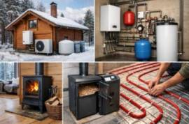 Монтаж отопления загородного дома, дачи. Водоснабжение. ЛОС