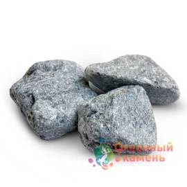 Камень для бани Талькохлорит обвалованный фракция 70-150 мм. (20 кг.)
