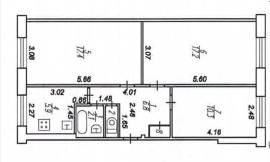 Рязань, Продается 3-к квартира, 1/5 эт., Касимовское шоссе, д. 40, Квартиры, На продажу, Дашково песочня