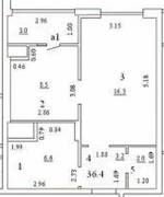 Рязань, Продается 1-к квартира, 10/18 эт., ул Шереметьевская, д. 8, Квартиры, На продажу, Дашково песочня