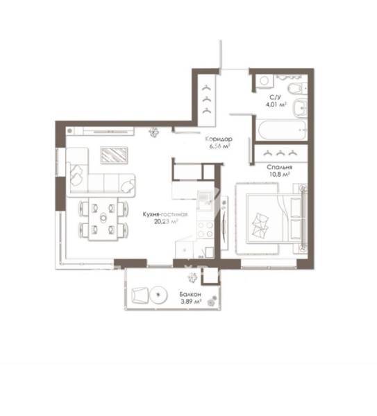 Продается 1-к квартира, 13/15 эт., 2-й Бульварный проезд, д. 10, Квартиры, На продажу