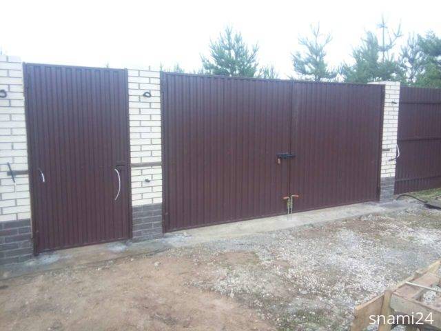 Установка качественных заборов в Рязани и области.