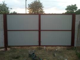 Установка забора, ограждений. Профлист, рабица