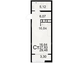Рязань, Продается 1-к квартира, 10/17 эт., ул Станкозаводская, д. 21б, Квартиры, На продажу