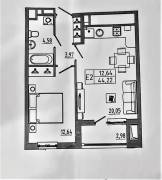 Рязань, Продается 1-к квартира, 1/25 эт., Московское шоссе, д. 2, Квартиры, На продажу, Московский