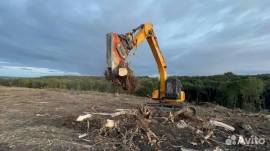 Расчистка территорий от деревьев и пней от 1 Га