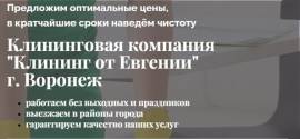 Сияющая чистота вашего дома с клинингом от «Евгении»!