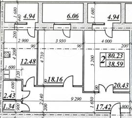 Рязань, Продается 2-к квартира, 8/10 эт., проезд Гоголя, д. 3а, Квартиры, На продажу, Горроща