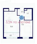 Продается 1-к квартира, 8/18 эт., пр-д Бульвар Оптимистов, д. 10, Квартиры, На продажу