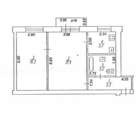 Рязань, Продается 2-к квартира, 3/4 эт., ул Урицкого, д. 16 к 2, Квартиры, На продажу, Центр