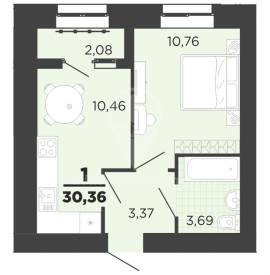 Рязань, Продается 1-к квартира, 12/16 эт., ул Княжье Поле, д. 16 к 1, Квартиры, На продажу