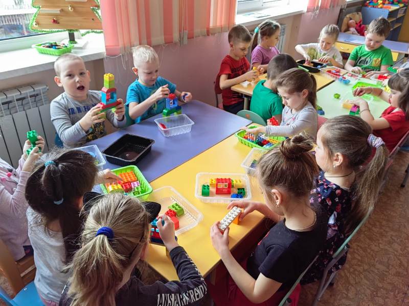 ЛЕГО – ракета. Старшая группа