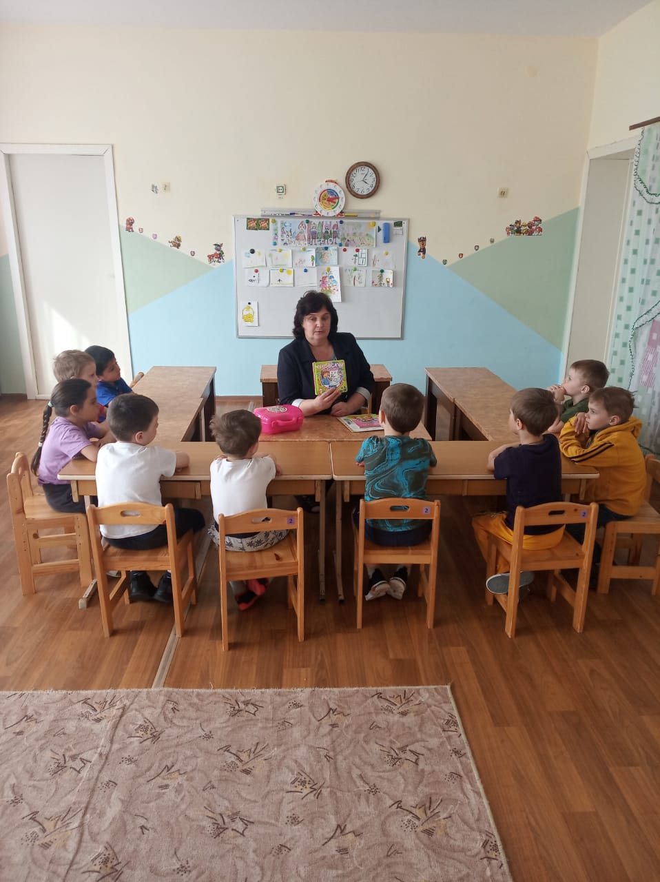 Беседа по ЗОЖ. Средняя группа
