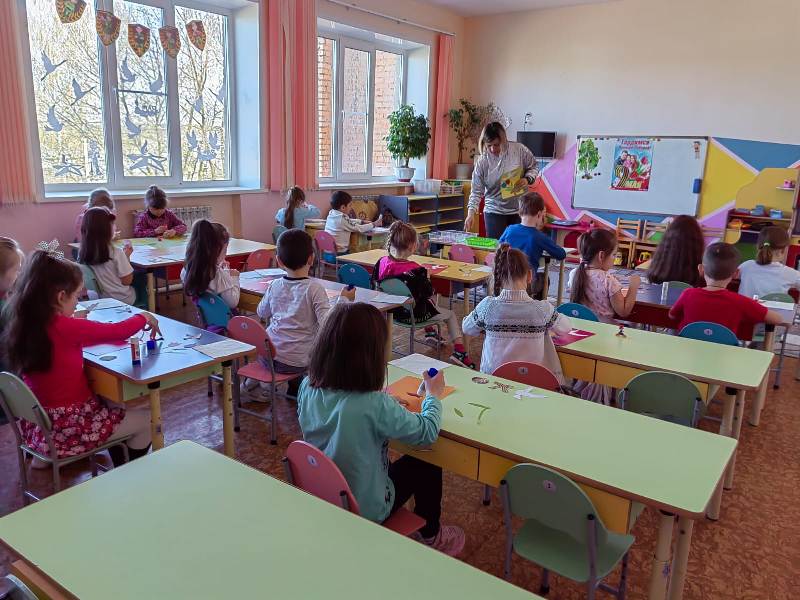 Аппликация к 9 мая