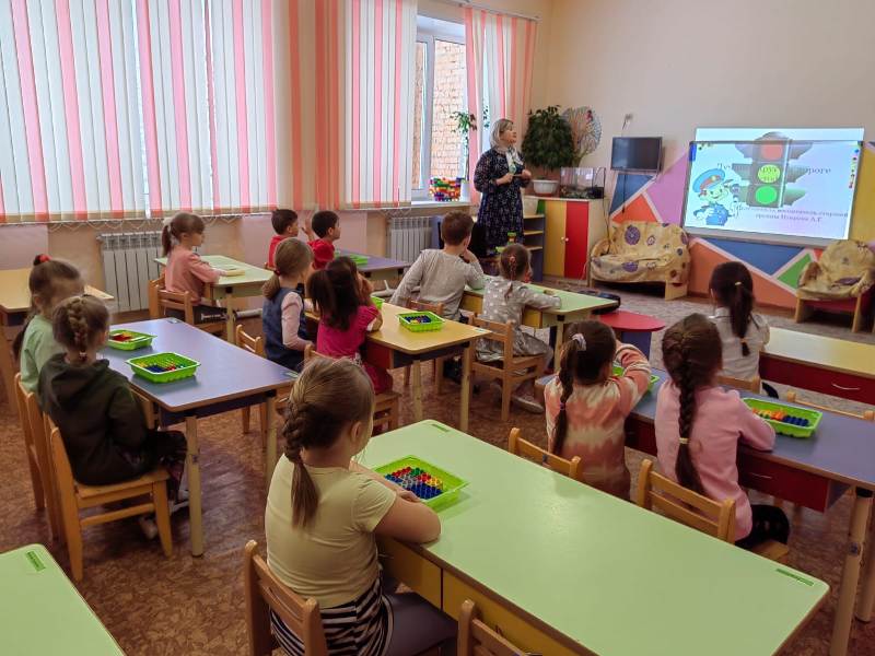 Лего "Светофор". Старшая группа