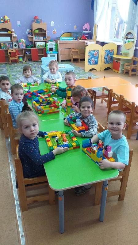 ЛЕГО – ферма. Младшая группа