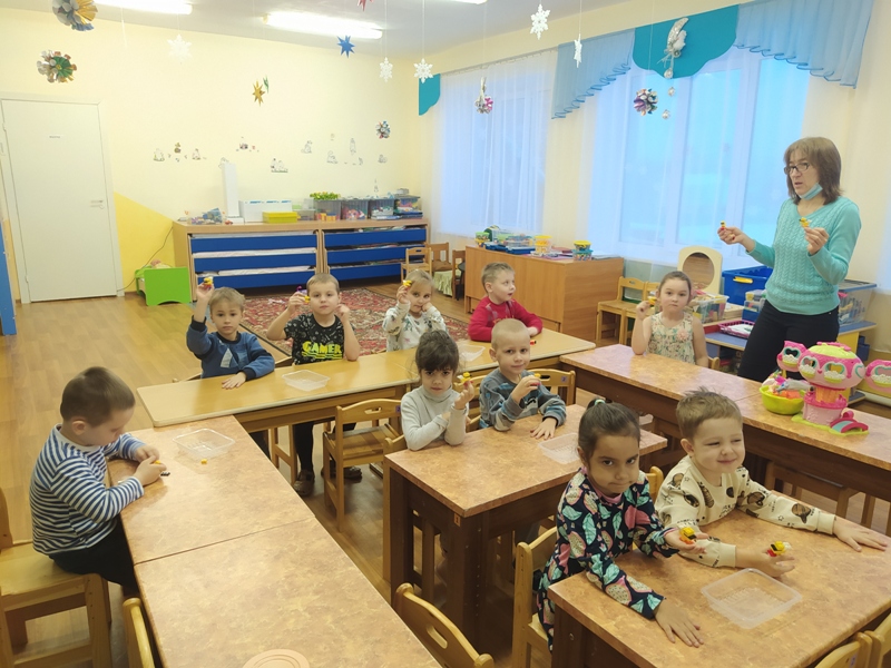 Лего "Уточка". Средняя группа