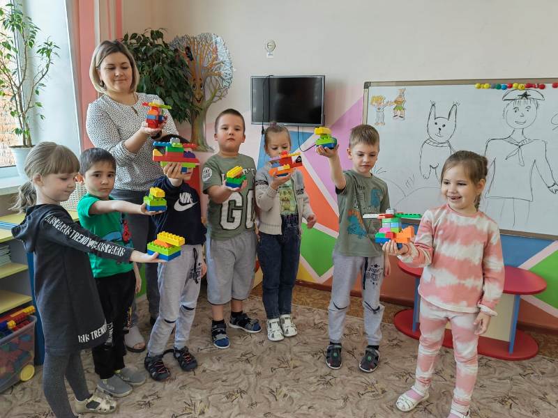 Лего "Военная техника". Старшая группа