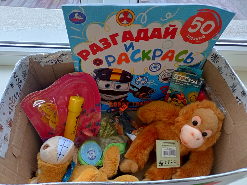 Всероссийская акция "Коробка храбрости"