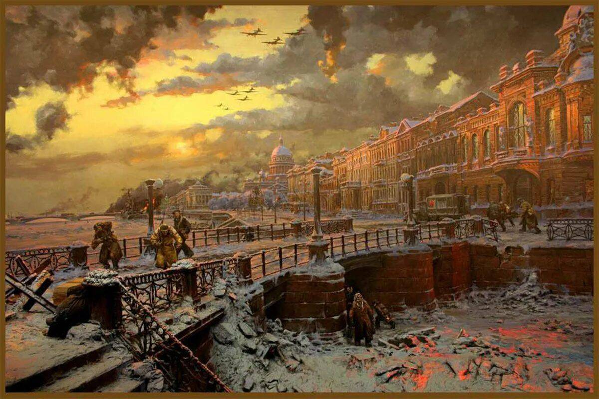 Проект Блокадный Ленинград