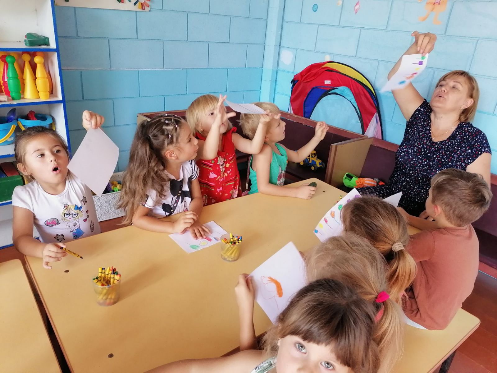 Совместная деятельность детей и педагога