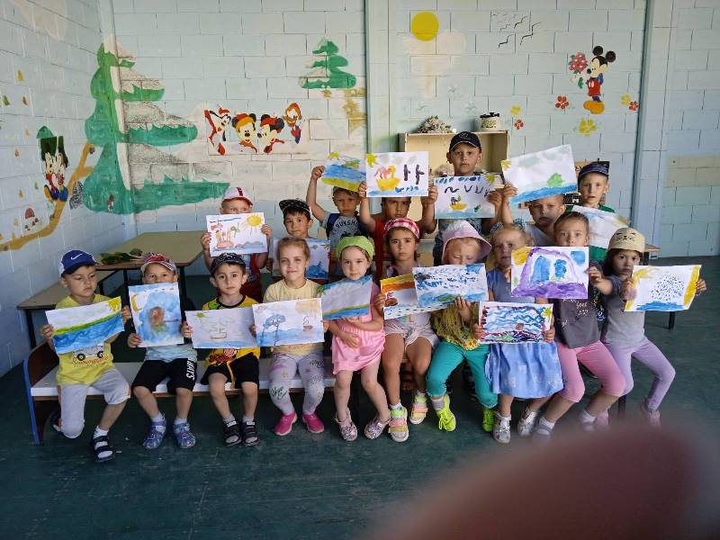 Занятие на свежем воздухе в гр. 